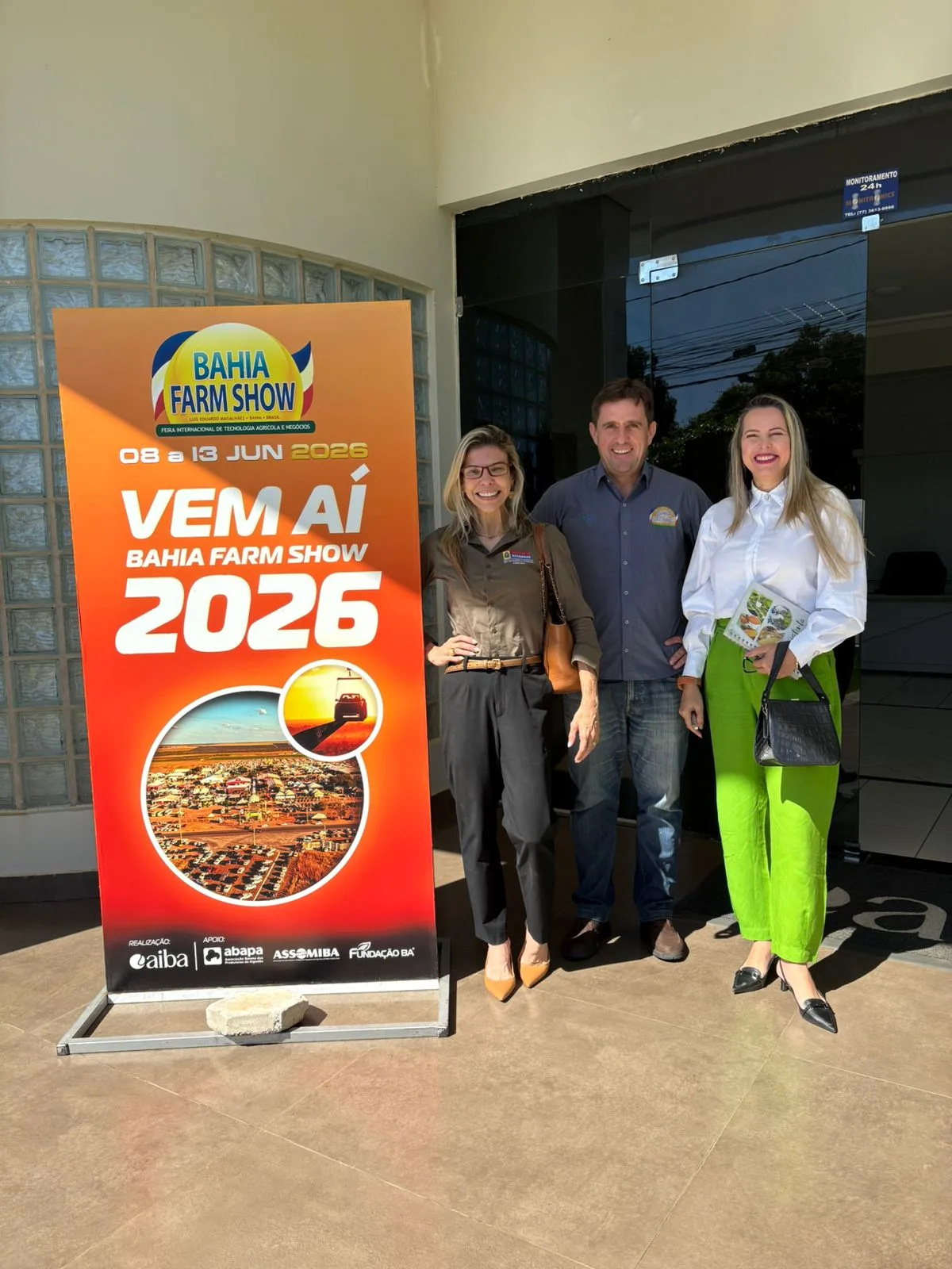 Diretoria da BFS recebe secretária de Barreiras para alinhar participação inédita no evento